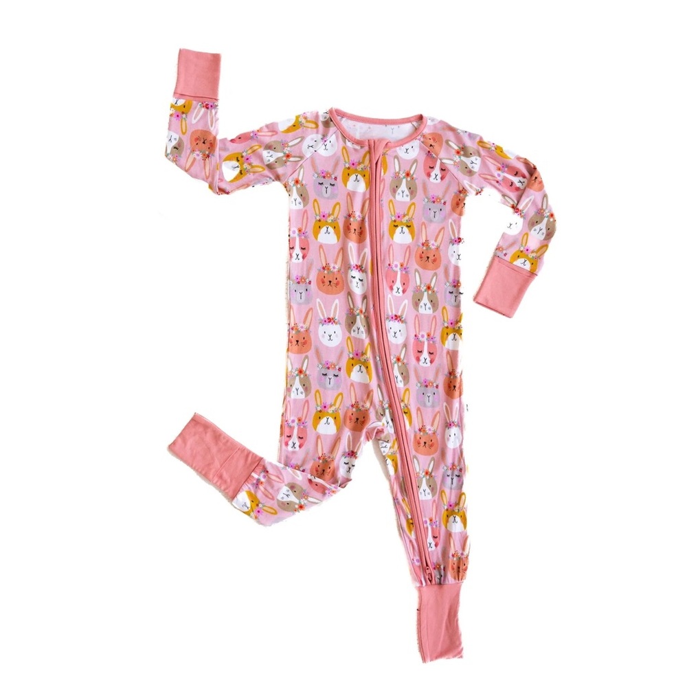 Little Sleepies Boho Bunnies Zippy